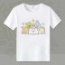 Corner Creature T-shirt Dễ thương Gấu trắng Chim cánh cụt Tonkatsu Phim hoạt hình hai chiều Ngoại vi Tay ngắn Áo khoác Nam và Nữ Quần áo Mùa hè - Carton / Hoạt hình liên quan