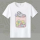 Corner Creature T-shirt Dễ thương Gấu trắng Chim cánh cụt Tonkatsu Phim hoạt hình hai chiều Ngoại vi Tay ngắn Áo khoác Nam và Nữ Quần áo Mùa hè - Carton / Hoạt hình liên quan