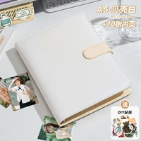 [Shell White] 10 внутренних страниц (80 листов по 3 дюйма) + наклейки своими руками.