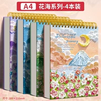 [Упаковка из 4 шт.] Полный комплект A4❤/утолщенный, 160 г