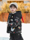 Ultraman Boys' down Jacket Winter Coat Cool and Stylish 2025 New Year Children's Red Thickened Jacket