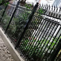 Shanghai Iron Art Aluminum Garden Fence Guardrail Iron Fence Villa Wall Railings Outdoor Home Yard Customized