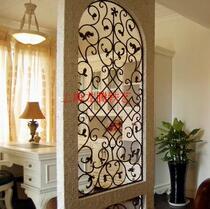 Custom wrought iron screen Office screen partition indoor screen partition Shanghai gate guardrail anti-theft window iron art
