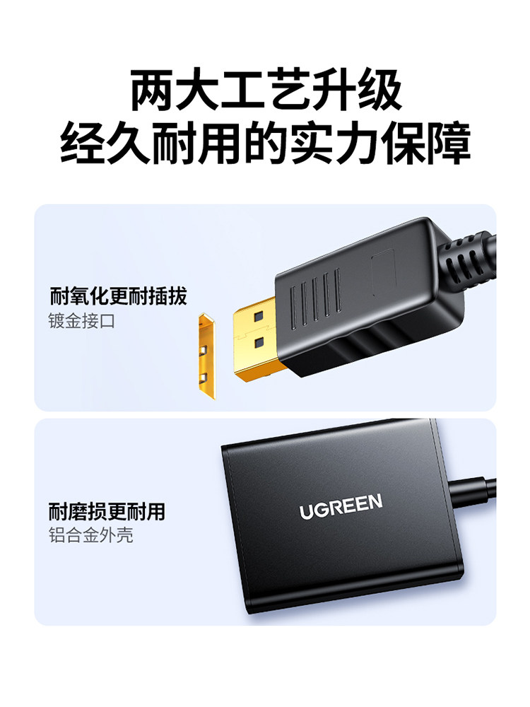 Green Alliance DP to VGA Converter - Desktop Computer Graphics Card ...