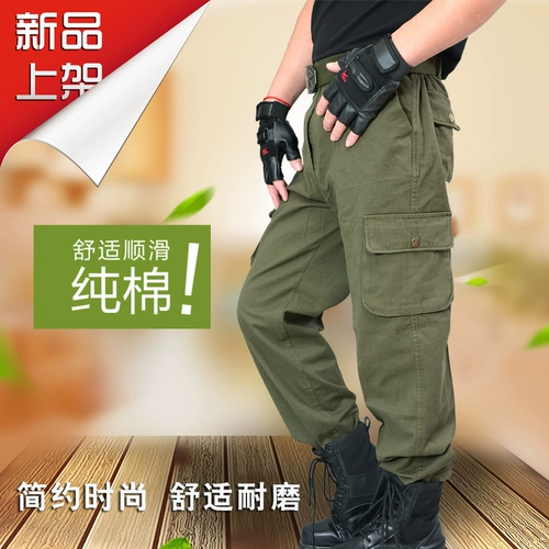 Демисезонные износостойкие штаны для работы, увеличенная толщина