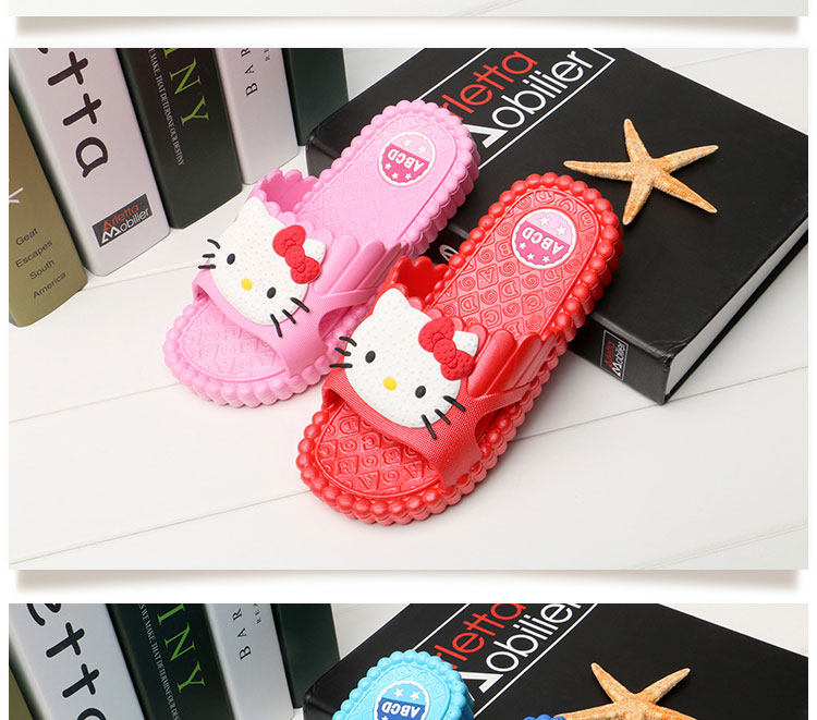 Chaussons enfants en autre pour été - semelle caoutchouc - Ref 986616 Image 22