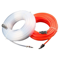 Pneumatic PU spring trachea hose air pump air compressor 6 spiral steam pipe rewinder 10 telescopic high pressure 8mm air gun