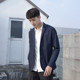 2023 Autumn and Winter Style Jacket Men's Korean Slim Casual Suit Teenagers Versatile Handsome Suit Tops