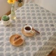 Khăn trải bàn bằng vải cotton và vải lanh Mỹ retro vải mục vụ thanh lịch bàn cà phê vải bàn hình chữ nhật khăn trải bàn tròn khăn trải bàn khăn trải bàn caro