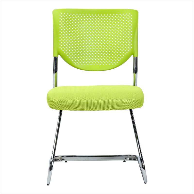 Meeting Chair Bow Clerk Office Chair Steel Rack Chair Chess Room Mahjong Chair No Armrest Back Chair Training Chair