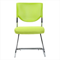 Meeting chair Bow Staff Office Chair Steel Frame Chair Chess room Mahjong Chair Without Armrests Leaning Back Chair Training Chair