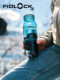 Fidlock Foldable Bicycle Magnetic Water Bottle 700ml with Strap Base for Road Bikes, Outdoor Cycling, Portable Water Cup