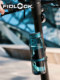 Fidlock Foldable Bicycle Magnetic Water Bottle 700ml with Strap Base for Road Bikes, Outdoor Cycling, Portable Water Cup