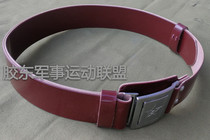 New inventory original artificial leather armed belt 65 type outer belt military fan belt tactical belt veteran belt