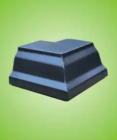 Factory direct Villa eaves aluminum alloy finished gutter square rainwater pipe 135 degrees corner 90 degrees Yin and Yang angle