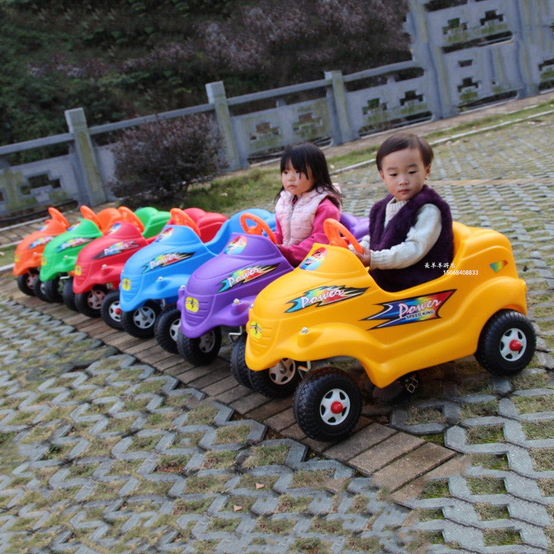 Special price Early teaching to pro-Ziyuan Garden Kindergarten Children's Scooter Gold Tortoise Car Patrol Car Small Caravan Fire Truck Small Police Car