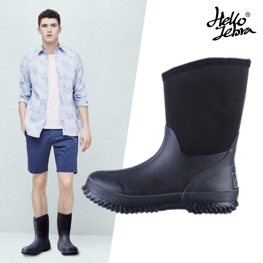 male rain boots