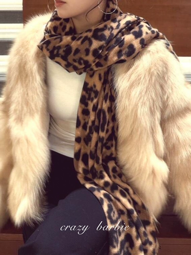 Демисезонный шарф из искусственного меха, удерживающая тепло длинная накидка, легкий роскошный стиль