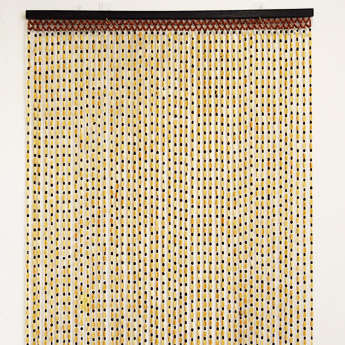 Direct Sales of New Bedroom Bamboo Curtains, Solid Wood Bead Finished Curtains, Door Curtains, Entrance Decoration, Living Room Chinese-Style Partition Curtains