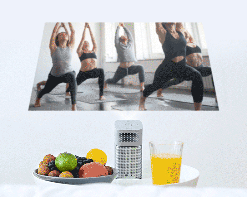 Máy chiếu siêu nhỏ thông minh BENQ / BenQ GV1 tiêu cự ngắn HD rạp hát tại nhà phòng ngủ phòng sinh viên Ký túc xá Bluetooth không dây WiFi máy chiếu điện thoại di động có thể đầu tư trực tiếp máy chiếu nhỏ - Máy chiếu máy chiếu xiaomi 4k