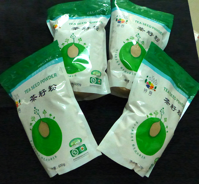 Tingxi Wild Tea Seed Pink Tea Seed Powder Shampoo Dishwashing Fruit And Vegetable to Pesticide Residue Affordable 3 Package