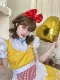 Куриный желтый набор (юбка+обруча+белые носки бедра)