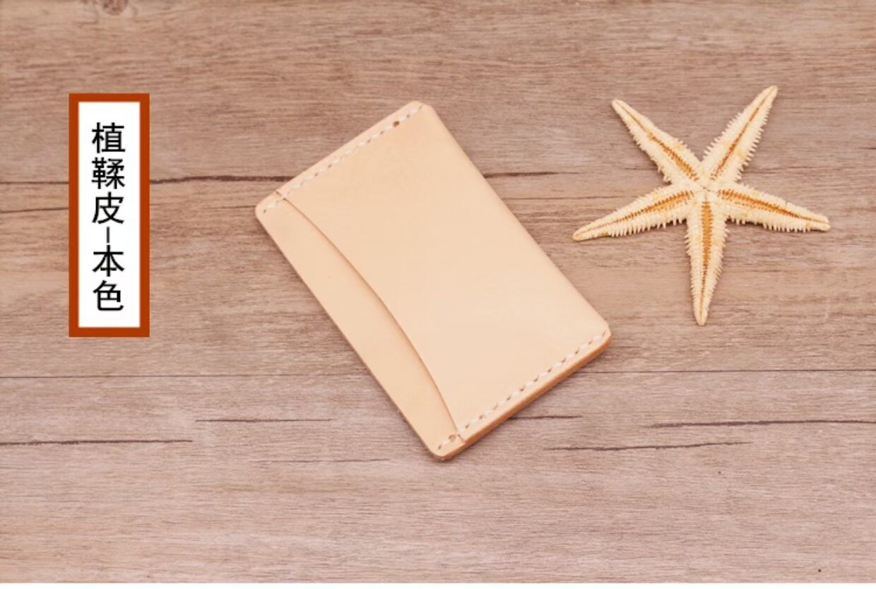 Lớp đầu tiên của túi đựng thẻ da nữ Hàn Quốc mini nhỏ gọn gói thẻ đơn nam da rám nắng ví đựng thẻ thông minh