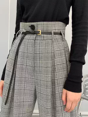 Shen Million AmyyStudios custom Vintage hardware belt head B into single product calfskin belt