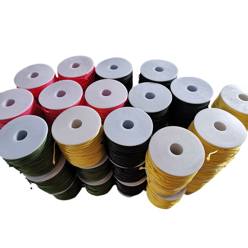 2mm throw rope polyethylene core doll machine claw pull rope bow string D ring rope wear resistant vigorous horse whip head fish gun rope