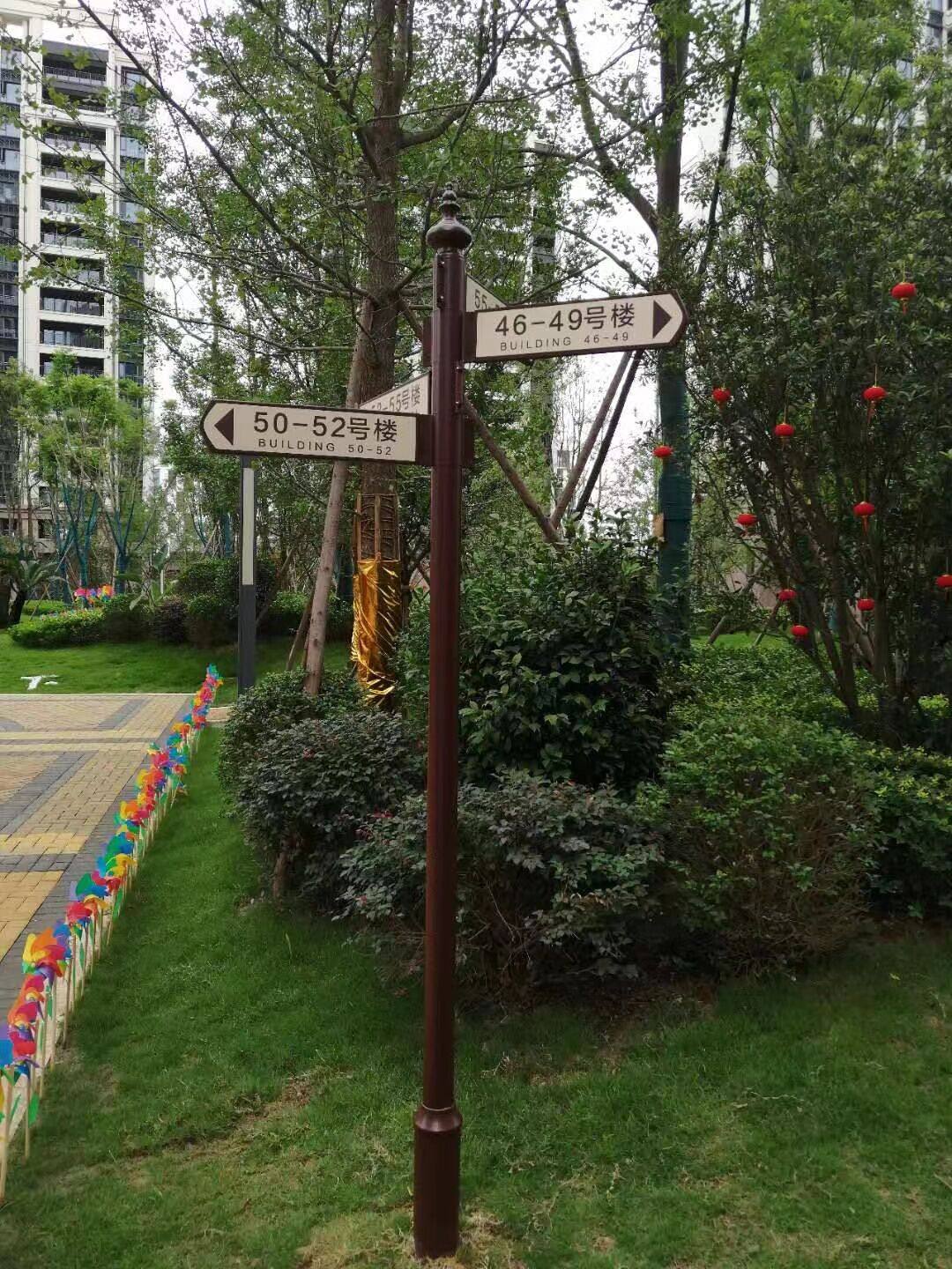 New wrought iron guide sign sign scenic diversion guide sign community guide guide sign guide sign road sign custom