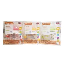 Naughty baby automatic wide mouth glass bottle