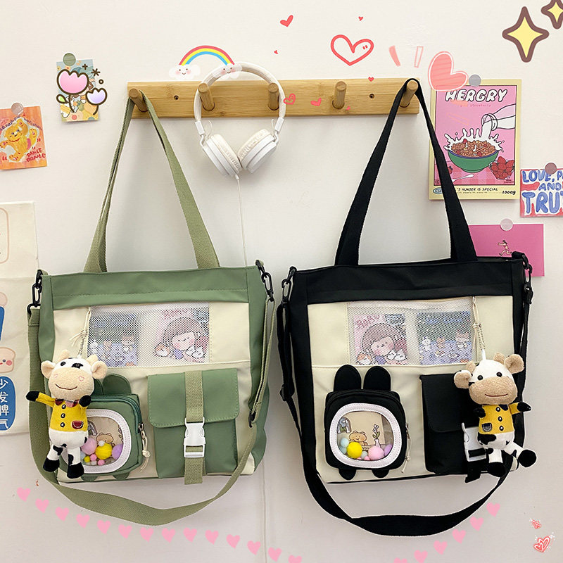 Mommy Pack 2021 new stylish multifunction Large-capacity Mother and Child Shoulder Bag Cartoon Little Bear Mother Out handbag