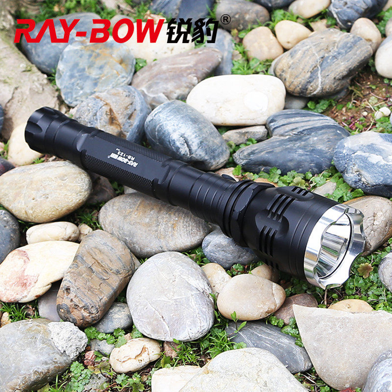 Sharp Leopard 123k House Foreign Minister Version Charging Bright Light Flashlight T6 High Power Night Fishing Patrol Waterproof Far-shot 500 m