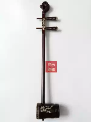 Ebony whole tube shell carving Guangdong Gaohu