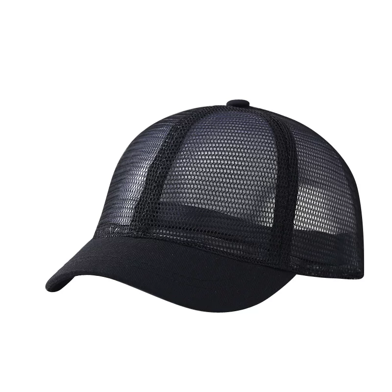 Breathable hair mesh, hat, summer baseball cap