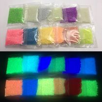 High-brightness phosphor luminous sand luminous particles Starry Sky bottle wishing bottle ocean rainbow bottle making material full
