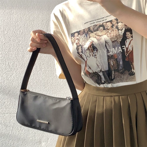 Сумка подмышку, сумка с петлей на руку, сумка на одно плечо, ткань оксфорд, коллекция 2022