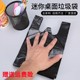 Small garbage bag mini small desktop 20cm car disposable black vest style garbage bag red plastic bag