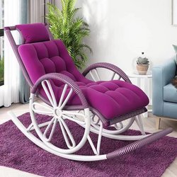 Rocking Chair Rattan Chair Adult Nap Recliner Living Room Balcony Lazy Chair Leisure Chair for Elderly Casual Rocking Chair Rattan Rocking Chair