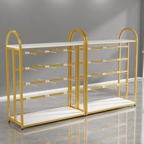 Underwear store shelf display rack underwear display rack floor-standing multi-functional bra rack double-sided island shelf