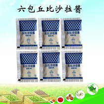 Chubi salad dressing sweet fruit vegetable salad baking burger sushi salad dressing 30g small package 6 bags