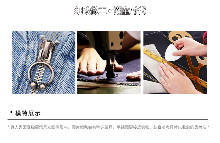 Áo khoác denim nữ 2019 phiên bản Hàn Quốc mới của các bé lớn thời trang nước ngoài ngắn trùm đầu áo khoác có khóa kéo - Áo khoác quần áo trẻ sơ sinh