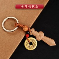 Модель монеты с медной веретой желтой веревки