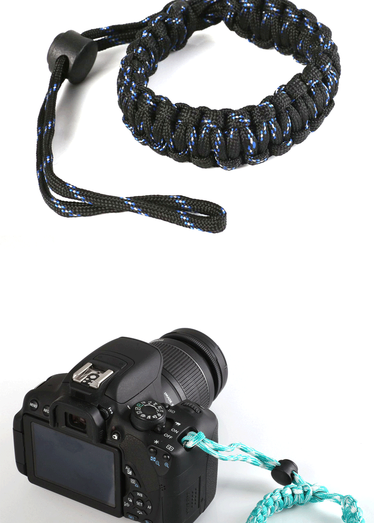 vải dây dệt tay áp dụng Canon Nikon Fuji Sony Micro SLR máy ảnh cổ tay dây đeo phụ kiện - Phụ kiện máy ảnh DSLR / đơn túi máy ảnh nikon