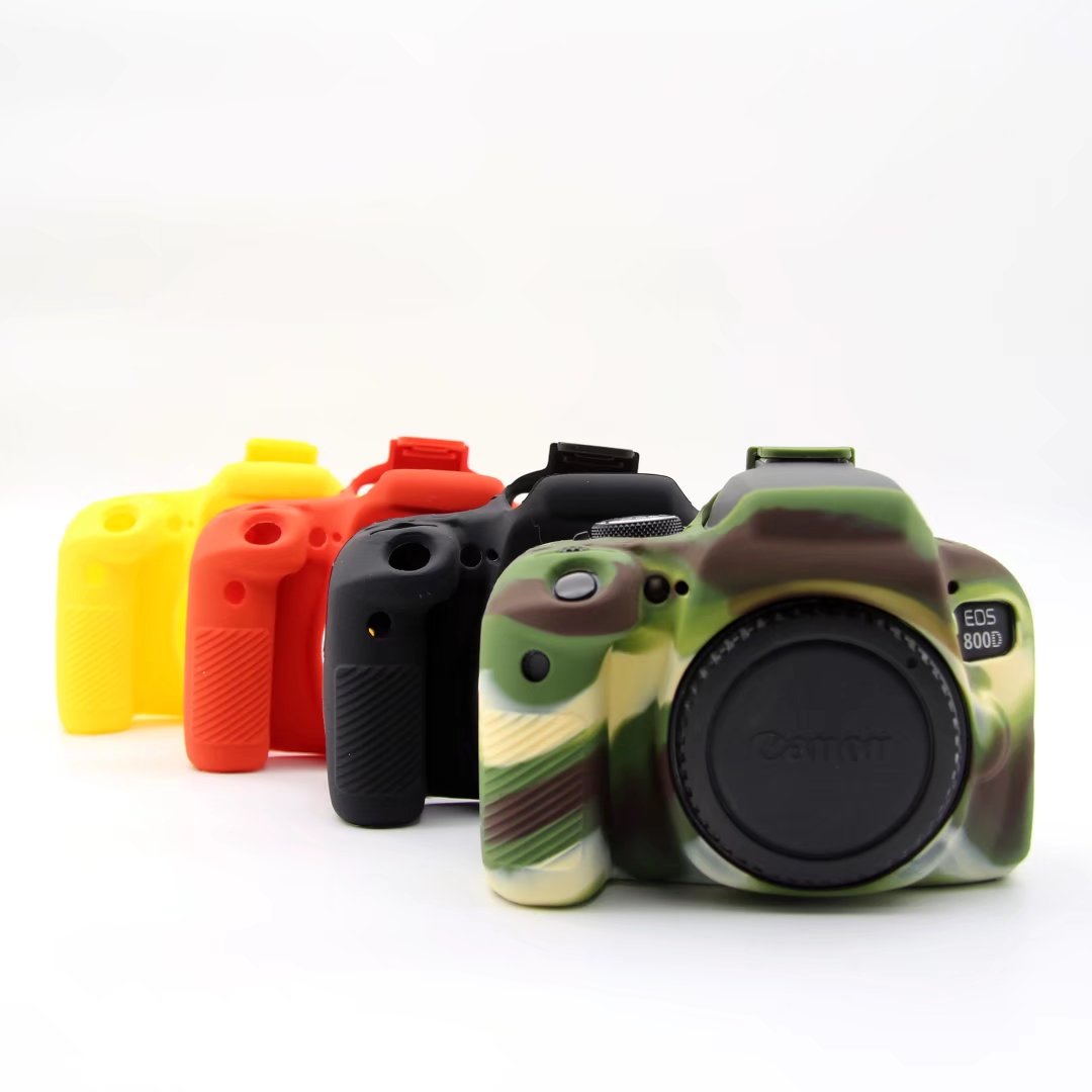 Miễn phí vận chuyển silicone bìa áp dụng Canon SLR EOS700D 80D 5D3 5DS 5D4 77D 800D Trường hợp - Phụ kiện máy ảnh DSLR / đơn túi máy ảnh fujifilm