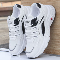 Shoes Male 2022 new sneakers mens casual daddy shoes mesh breathable running shoes mens white mens shoes