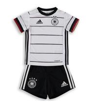 Baby boy 2020 European Cup Germany home short sleeve jersey set Football suit DS purchase