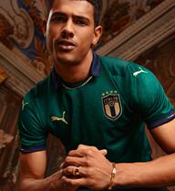 2020 Italy 3rd away short sleeve jersey 756465 shorts football socks PM Jersey Day hair S