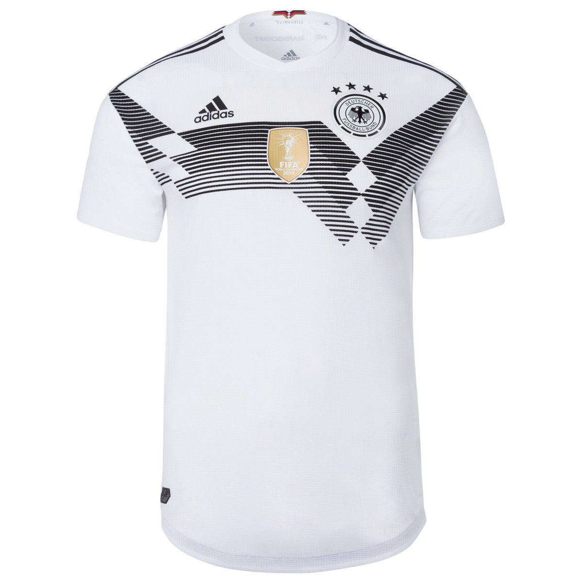 2018 player version of the German team Adi-Zero home short-sleeved jersey BR7313 printing number DS non-refundable