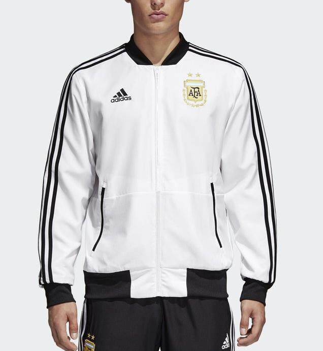 Men's 2018-Argentina Fashion Sports Training Jacket CF2635 CF2636 DS Non-refundable